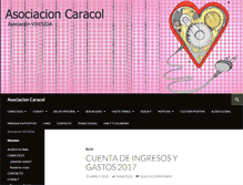 Tablet Screenshot of caracolsida.org